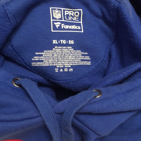 GO BLUE GAINTS-Big Blue Pullover Hoodie - Picture 6 of 6